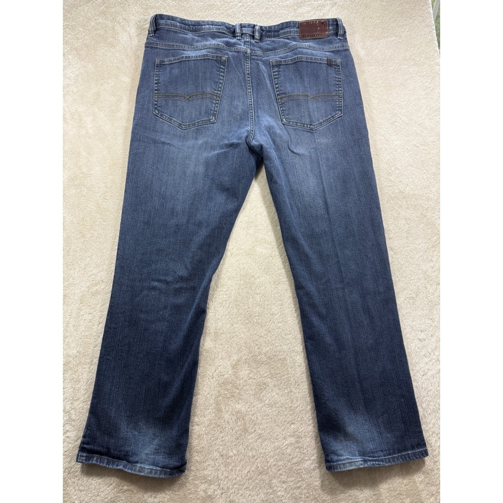 Buffalo Mens Driven-X Basic Straight Stretch Blue Jeans 40x30 Meas: 40x30 - Picture 2 of 6